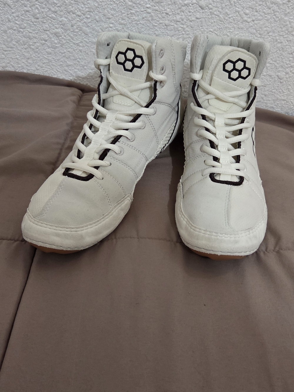 RUDIS Wrestling Shoes Off-White Size 8men/9.5womens